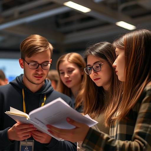 Gevorderde studenten werken aan tekstinterpretatie