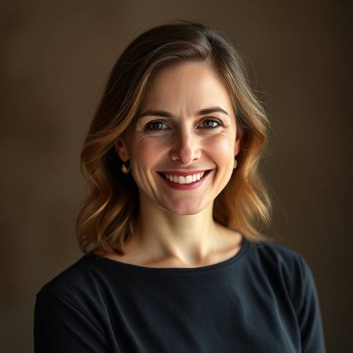 Portretfoto van Eliza de Vries, een ervaren theaterdocent